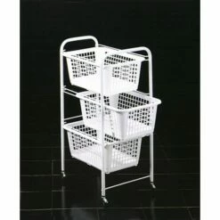 Verdulero Cocina 3 Cestos 38x30x68cm Plastico Blanco San Diego Metaltex 12 Verdulero Cocina 3 Cestos 38x30x68cm Plastico Blanco San Diego Metaltex -Batería de cocina Tienda de ventas 27763 4