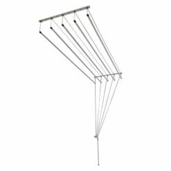 Tendedero Techo 100cm Acero Blanco Sube-baja Efegete