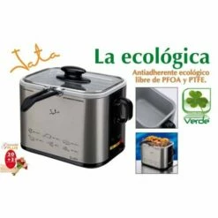 Freidora Electrica 1000w 1lt Metal Jata