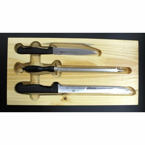 Jamonero Horizontal 2 Cuchillos Chayra Tabla Corte Madera Fackelmann 58425 4 Jamonero Horizontal 2 Cuchillos Chayra Tabla Corte Madera Fackelmann 58425 - Imagen 4