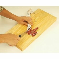 Jamonero Horizontal 2 Cuchillos Chayra Tabla Corte Madera Fackelmann 58425 11 Jamonero Horizontal 2 Cuchillos Chayra Tabla Corte Madera Fackelmann 58425 -Batería de cocina Tienda de ventas 58425 5