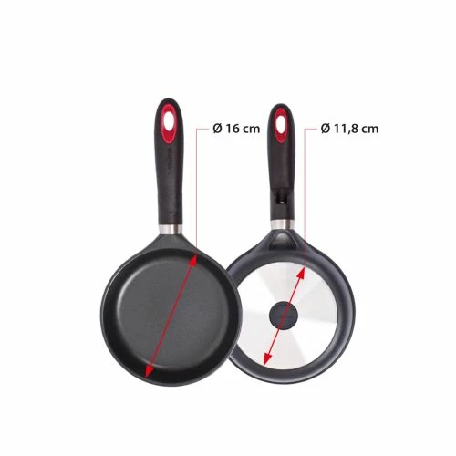 Sarten Cocina Antiadherente Teflon 16cm Aluminio Fundido Tecnoform Platinum Valira 4192/15 2 Sarten Cocina Antiadherente Teflon 16cm Aluminio Fundido Tecnoform Platinum Valira 4192/15 - Imagen 2