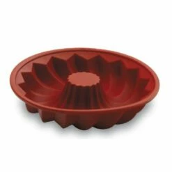 Molde Reposteria Redondo Rosco Bajo 23cm Silicona Lacor