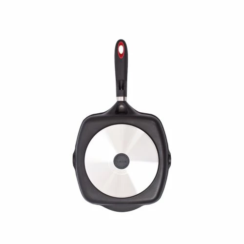 Grill Cocina Plancha Liso Con Mango 26x26cm Aluminio Fundido Tec.platinum Valira 4194/15 2 Grill Cocina Plancha Liso Con Mango 26x26cm Aluminio Fundido Tec.platinum Valira 4194/15 - Imagen 2