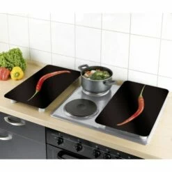 Tabla Cocina Proteccion Vitroceramica 30x52cm Vidrio Peperoni Wenko 2521380 2 Pz -Batería de cocina Tienda de ventas 78535 4