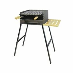 Barbacoa Carbon Parrilla Inox 93x44x37cm Imex El Zorro
