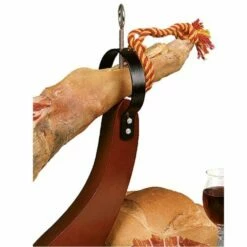 Jamonero Horizontal Madera Nogal Fackelmann -Batería de cocina Tienda de ventas 82759 2
