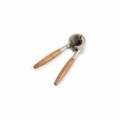 Cascanueces Cocina Mango Haya 21,5x6,5cm Aluminio Fundido Niquel Mate Ilsa