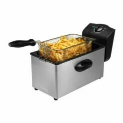 Freidora Electrica 2000w 3lt Inox Tristar